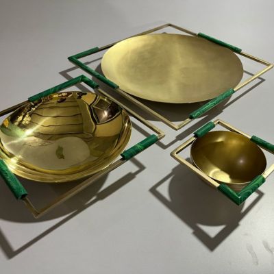 luxury handcrafted marble stone decor pieces