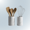 exquisite marble and semiprecious stone kitchenware