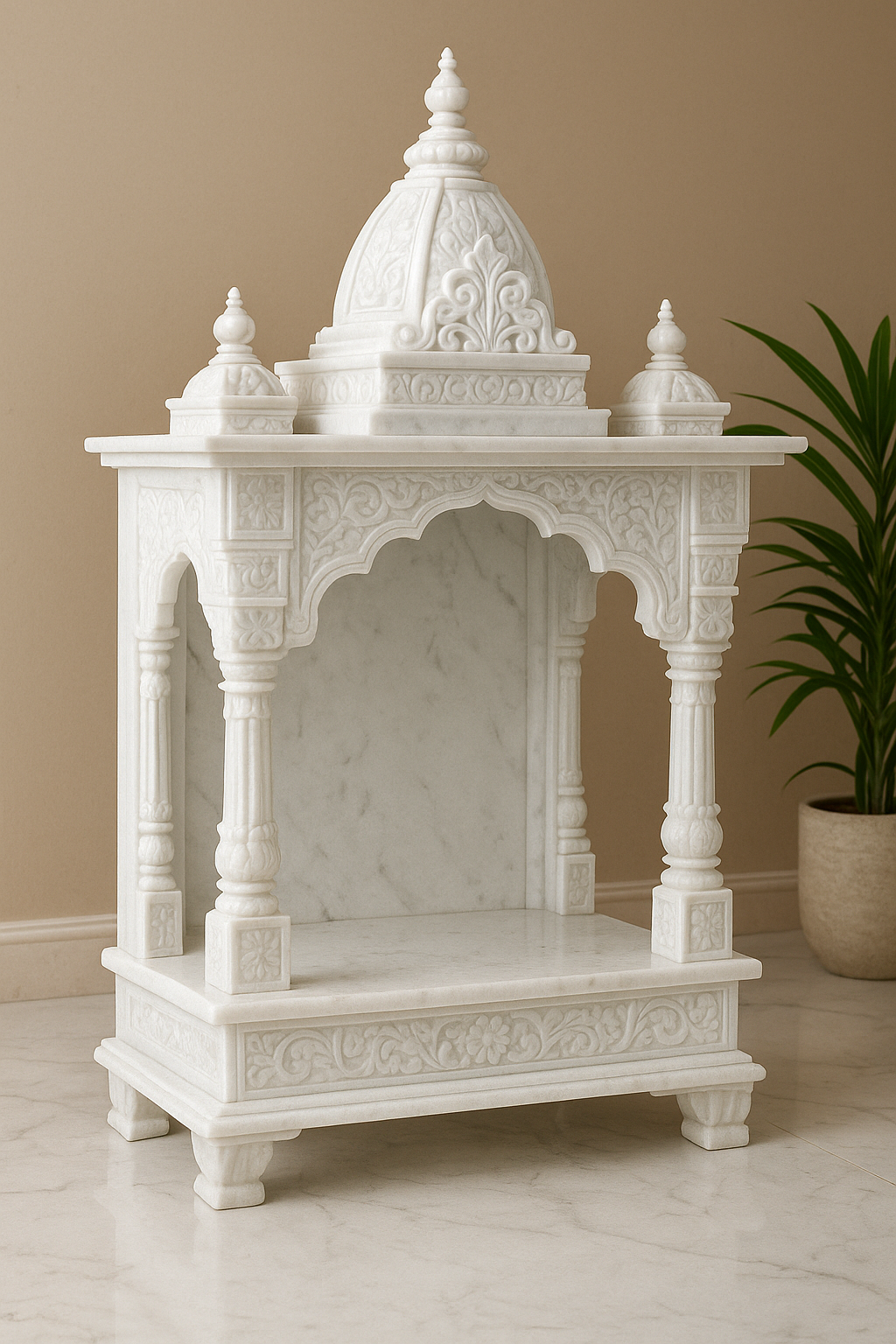 Handcrafted Marble Mandirs for Home