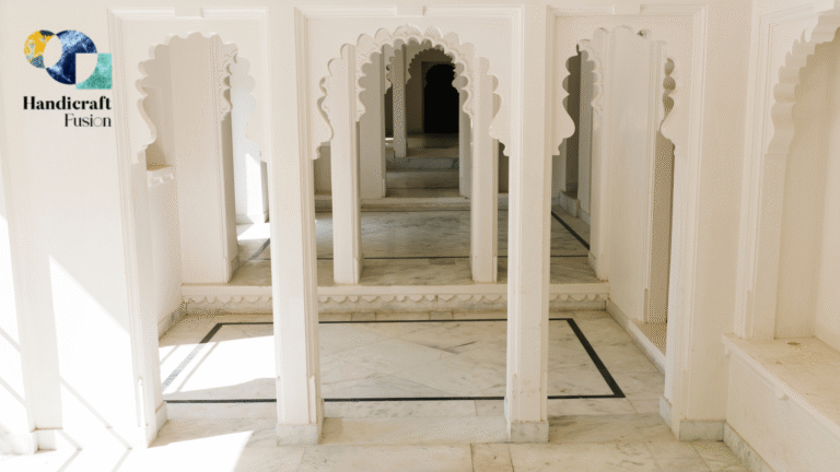Handcrafted Marble Mandirs for Home | Stone & Marble Temple by Handicraft Fusion